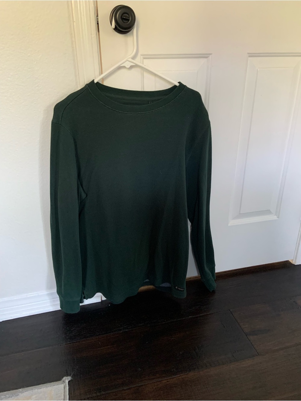 Legendary Whitetails Men's Crewneck Thermal Shirt - Forest Green